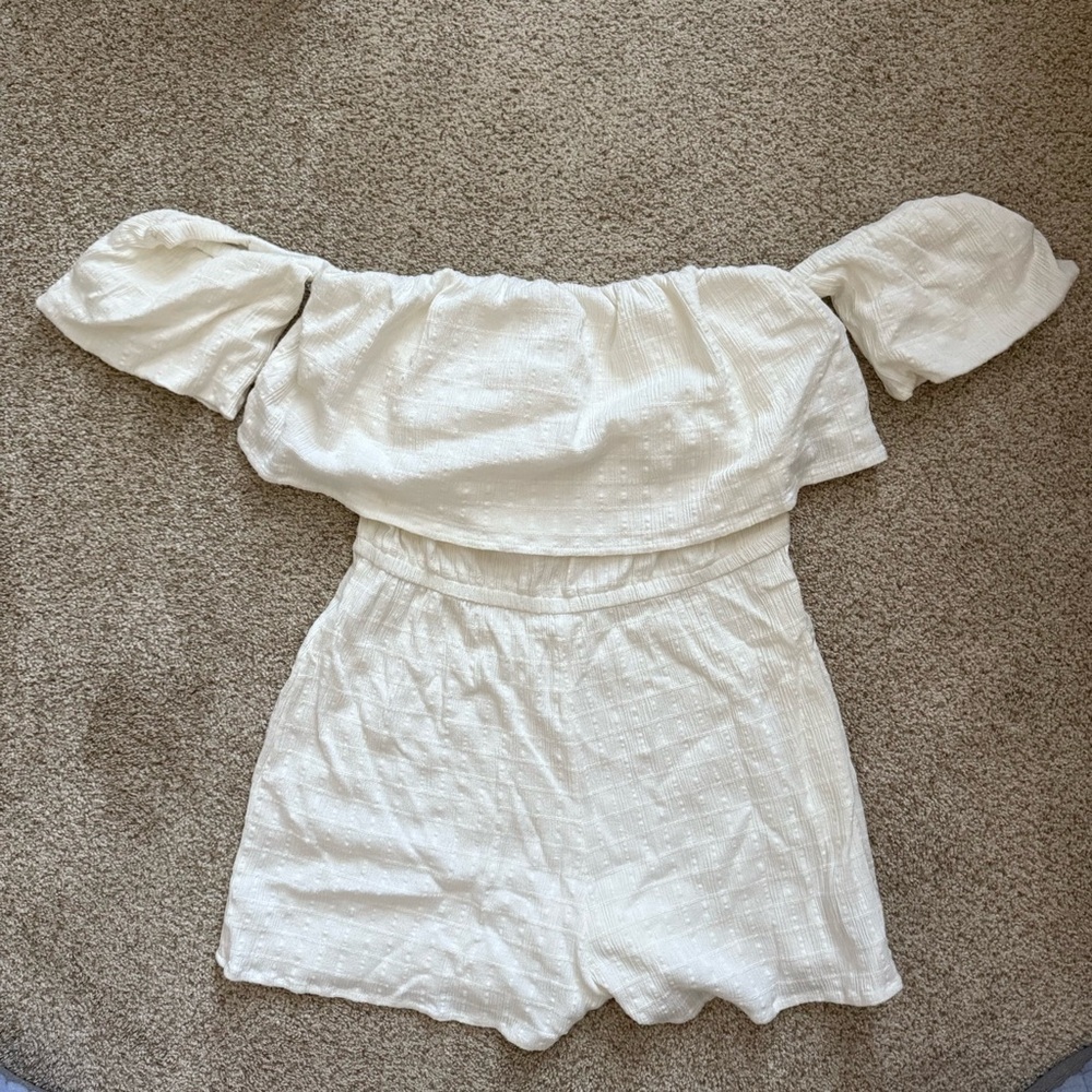 Roxy Off The Shoulder Romper